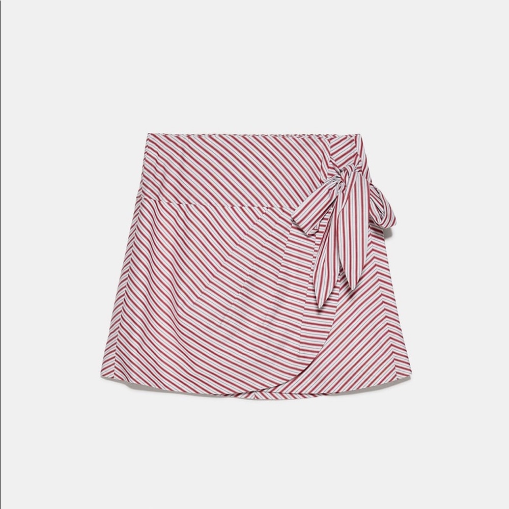 Zara Pareo Mini Skirt TRF